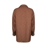 The Aura Long Sleeve Shirt - Midnight Bronze