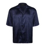 The Leaf Shirt - Dark Blue